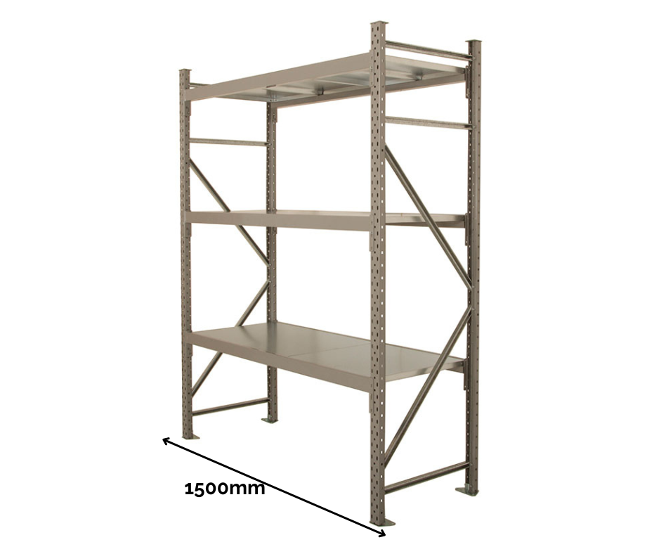 1500mm Wide Longspan Racking details